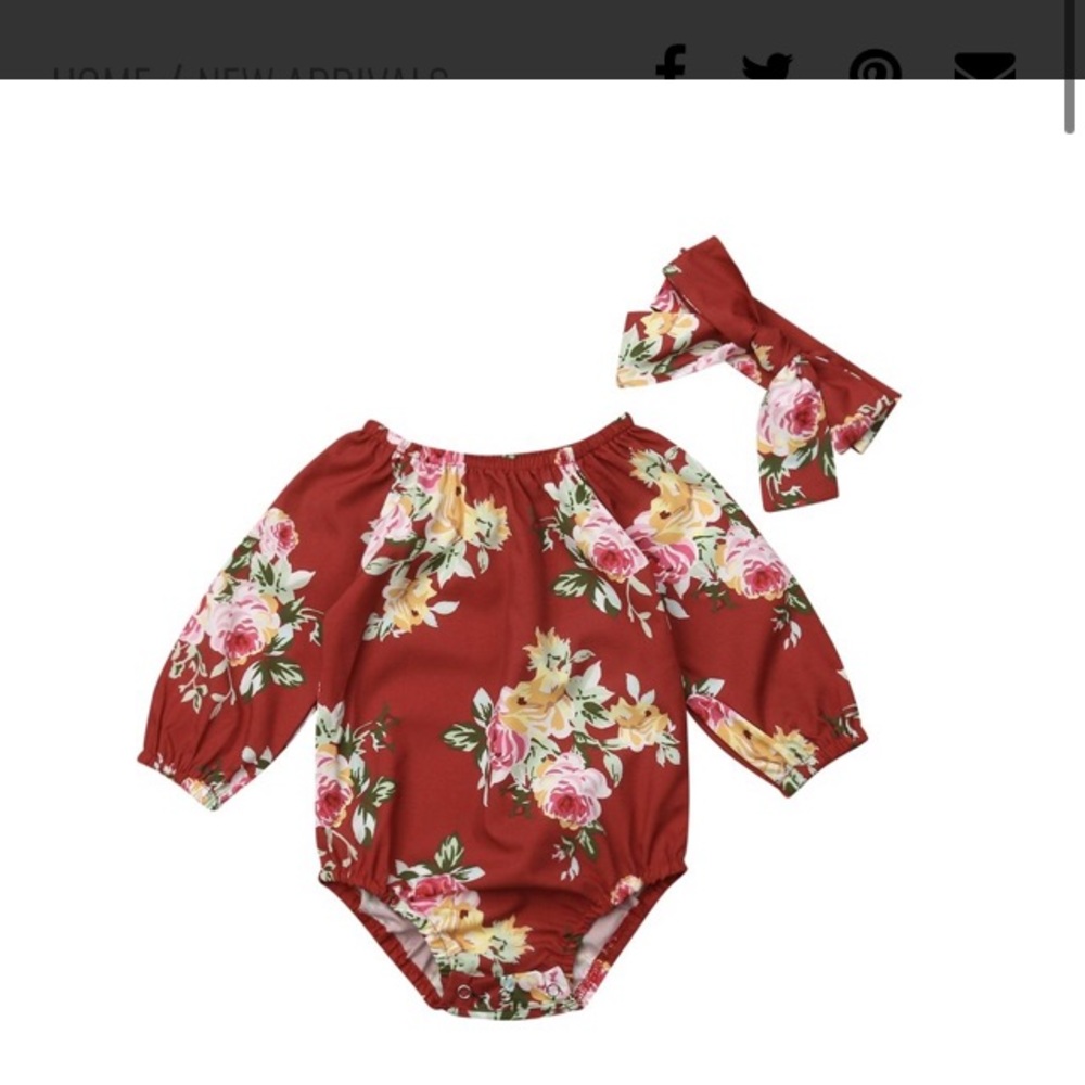 Samantha Floral Romper